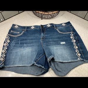 Maurices Denim shorts